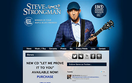 Steve Strongman Website