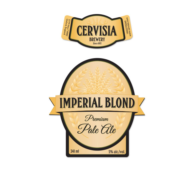 Cervisia Beer Labels