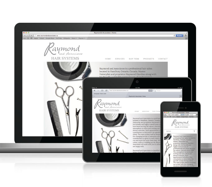 Raymond and Associates Website